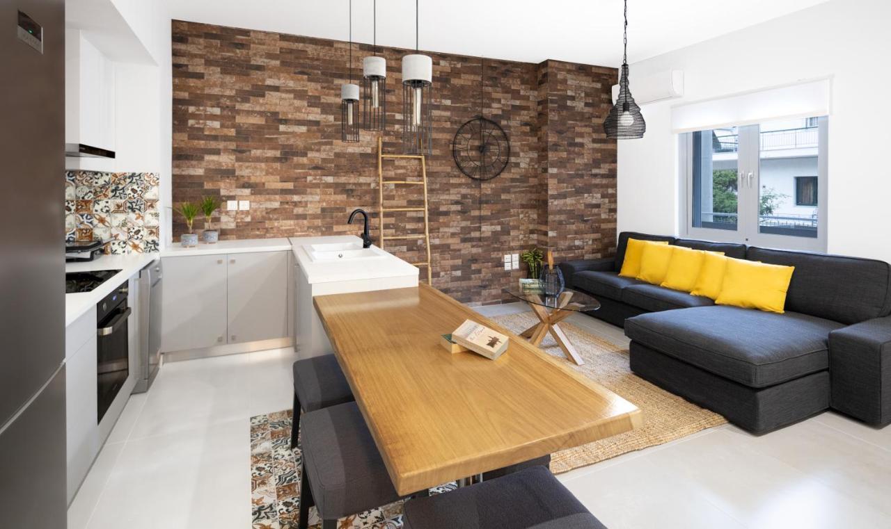 Andos Cozy & Luxury Upgraded Apartments Aten Exteriör bild